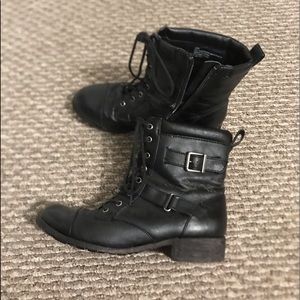 Moto Combat Boots